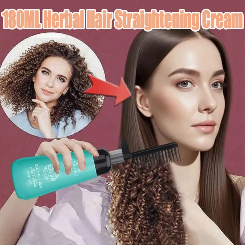 Velisea™ Keratin Hair Smoothing Cream with Comb