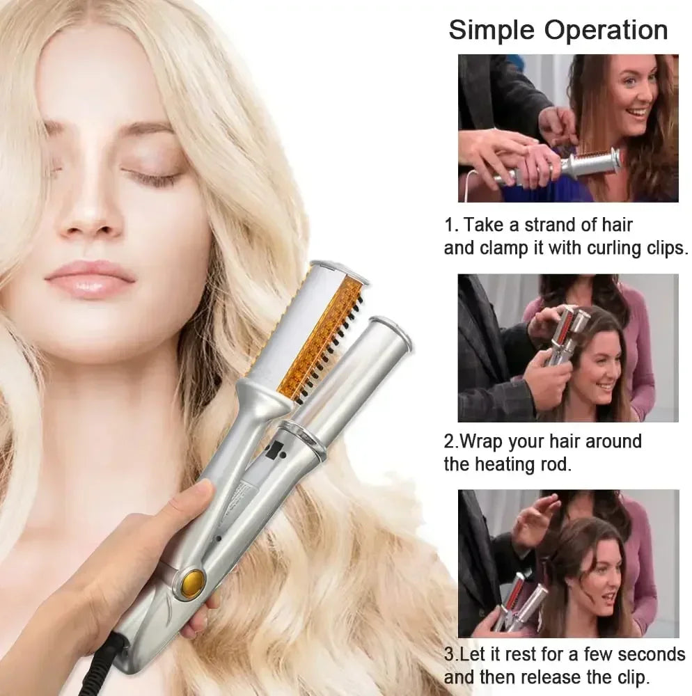 Velisea™ 2-in-1 Rotating Hair Styler Brush
