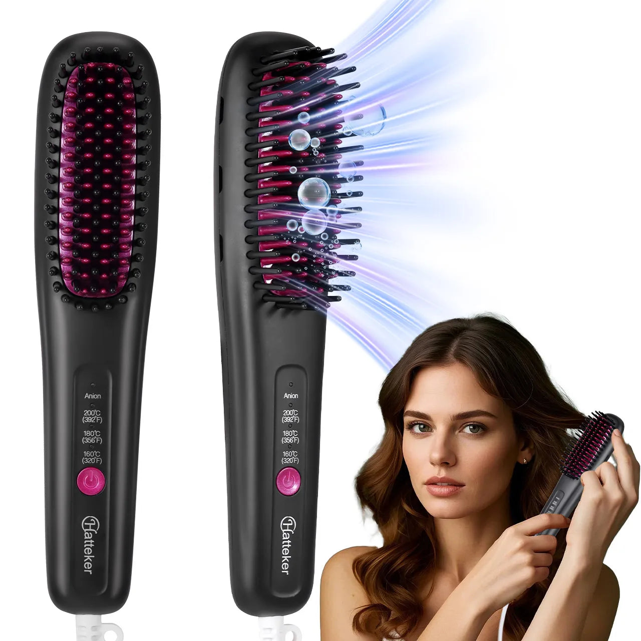 Velisea™ Ionic Hair Straightening Brush