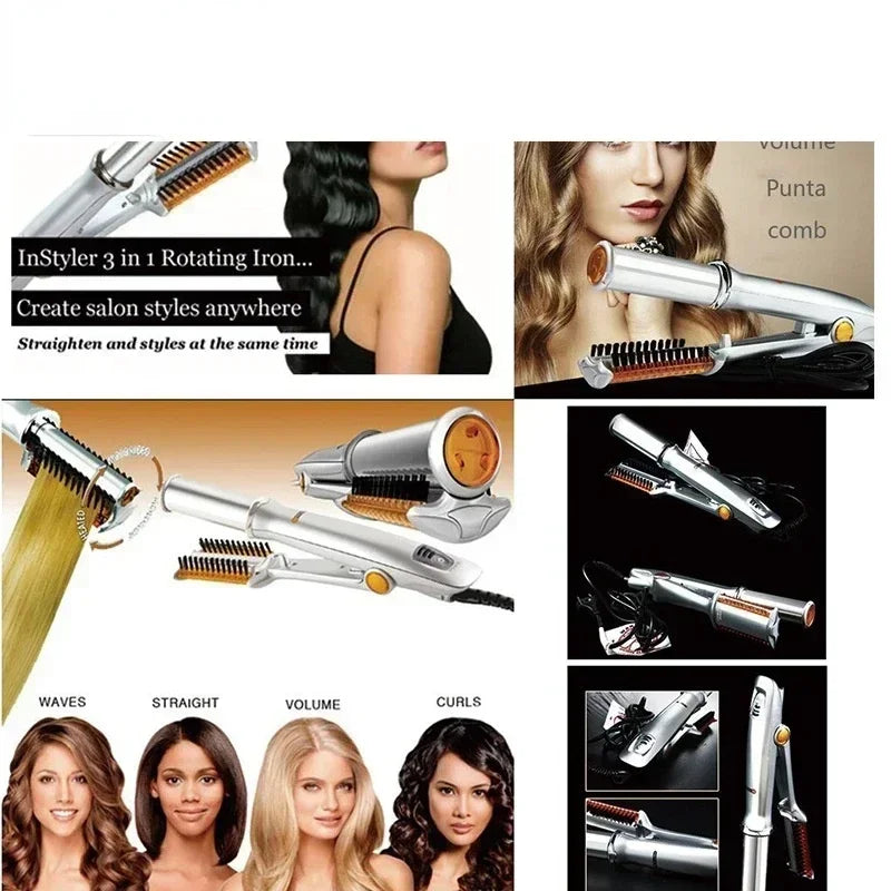 Velisea™ 2-in-1 Rotating Hair Styler Brush