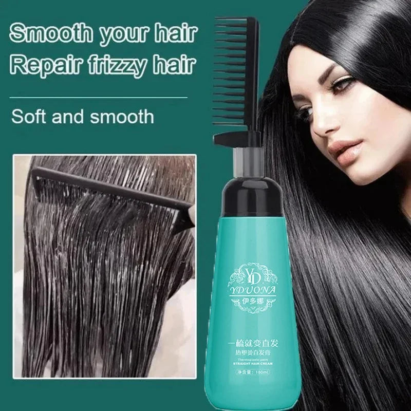 Velisea™ Keratin Hair Smoothing Cream with Comb