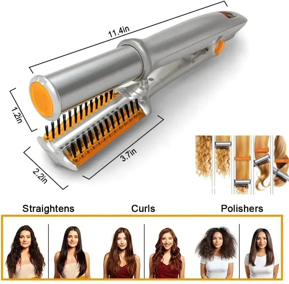 Velisea™ 2-in-1 Rotating Hair Styler Brush