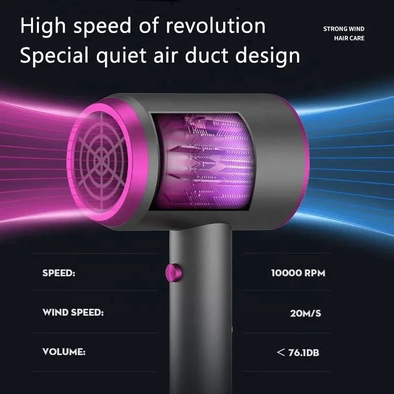 Velisea™ Pro Professional Hair Dryer with Ionic & Thermal Protection