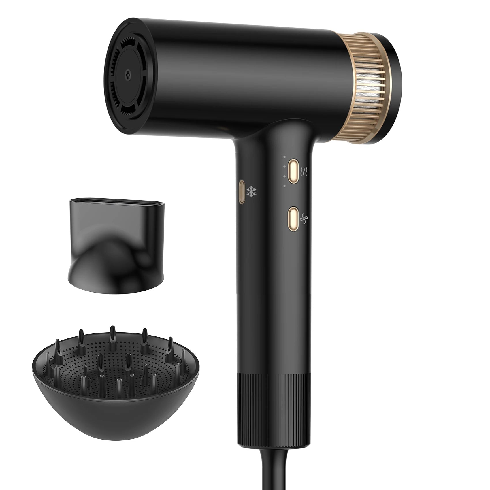 Velisea™ Pro Secador de Cabelo 110000 RPM com Motor Sem Escova